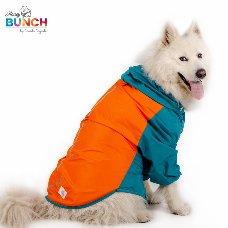 Cool Jackets verde naranja img2 HoneyBunch